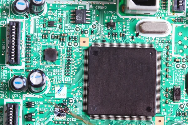 Placa de micro circuito de computadora — Foto de Stock