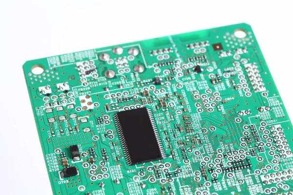 Computer micro circuitbord — Stockfoto