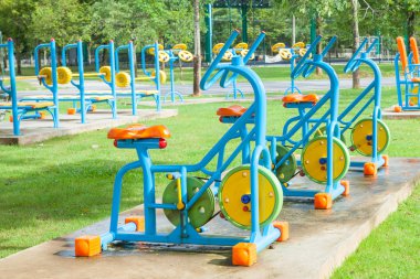 Sabah egzersiz ekipman Tayland at-genel Park