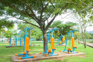 Sabah egzersiz ekipman Tayland at-genel Park