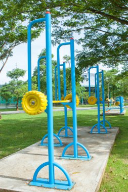 Sabah egzersiz ekipman Tayland at-genel Park