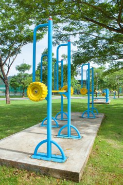 Sabah egzersiz ekipman Tayland at-genel Park