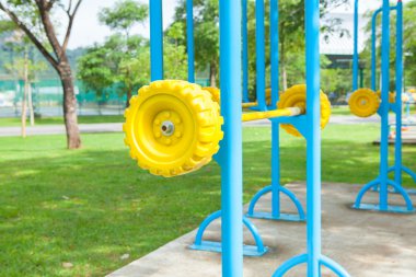 Sabah egzersiz ekipman Tayland at-genel Park