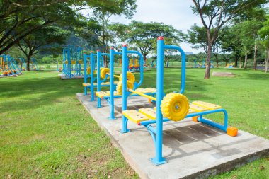 Sabah egzersiz ekipman Tayland at-genel Park