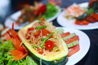 Gıda düğün yemeği için hazırlanmıştır.