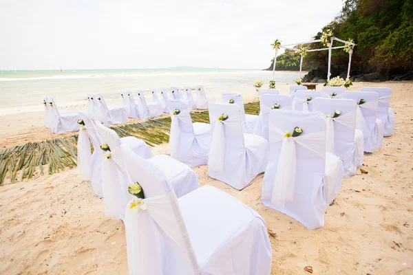 Configuración de la silla para boda —  Fotos de Stock