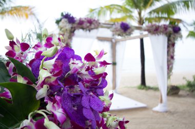 Güzel düğün kemer Beach Tayland