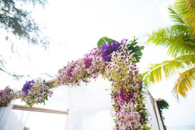 Tayland 'da düğün için dekorasyon