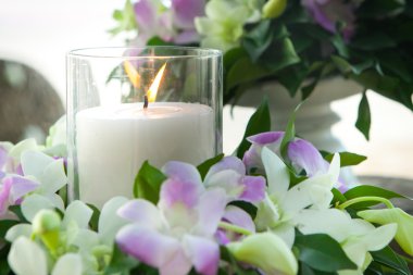 Sahilde Çiçek Aranjman.