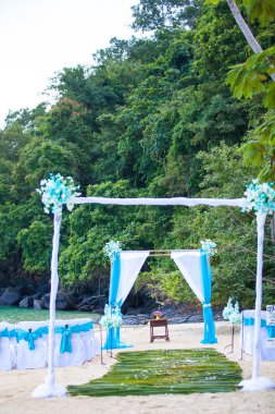 Güzel düğün kemer Beach Tayland