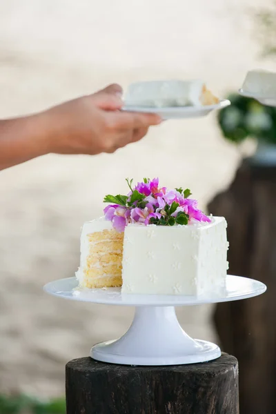 Kapa bröllopstårtan — Stockfoto
