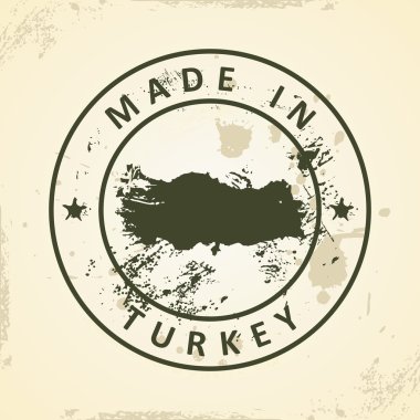 Türkiye Haritası ile pul