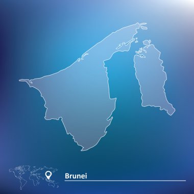Bruney Haritası