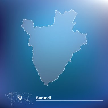 burundi Haritası