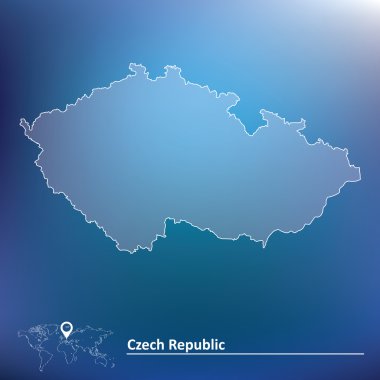 Çek Cumhuriyeti haritası