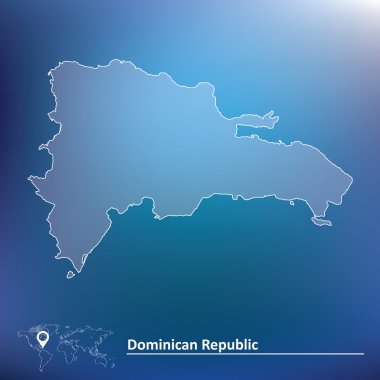Dominik Cumhuriyeti Haritası