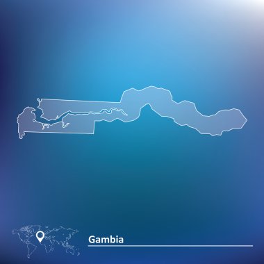 Gambiya Haritası