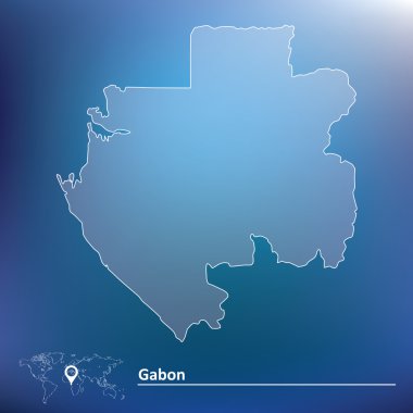 gabon Haritası