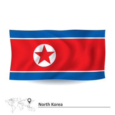 Kuzey Kore bayrağı