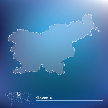 Slovenya Haritası