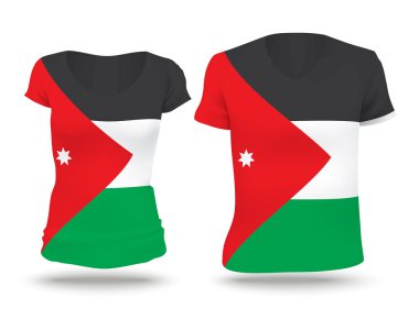 Flag shirt design of Jordan