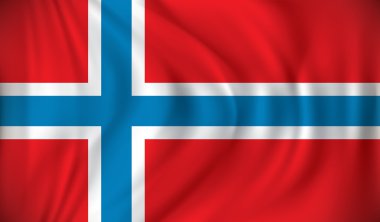 Flag of Norway clipart