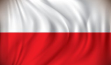 Flag of Poland clipart