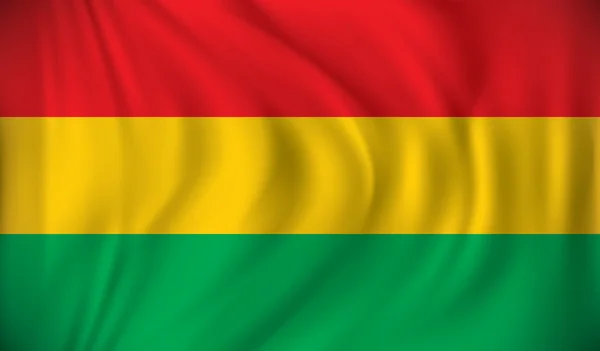 Bandera de Bolivia — Vector de stock