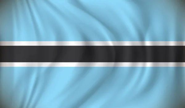 Bandeira de Botswana — Vetor de Stock