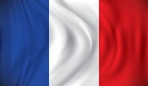 Flagge von Frankreich — Stockvektor