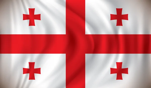 Прапор штату Джорджія — стоковий вектор