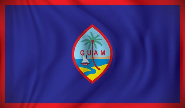 Флаг Гуама — стоковый вектор