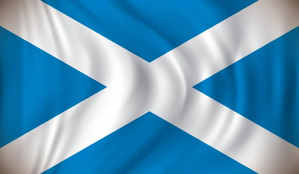 Vlajka scotland — Stockový vektor