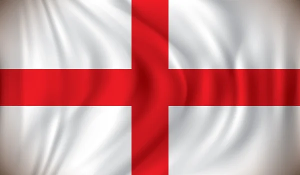 Flagge von England — Stockvektor