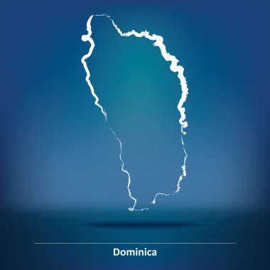 Dominika Haritası doodle