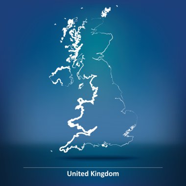 Amerika Birleşik Devletleri Haritası doodle