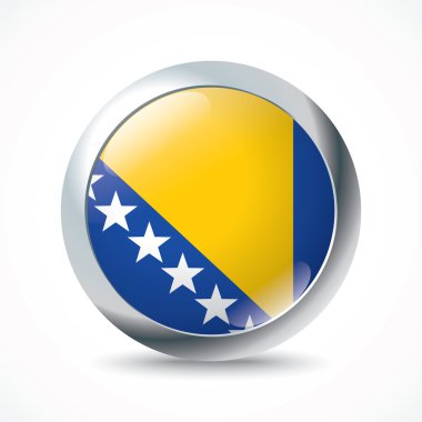 Bosna-Hersek bayrağı düğmesi