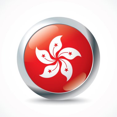 Hong kong bayrağı düğmesi