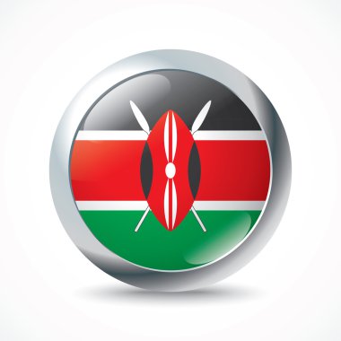 Kenya bayrak düğmesi