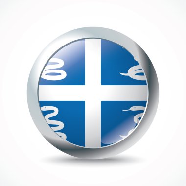 Martinique bayrak düğmesini