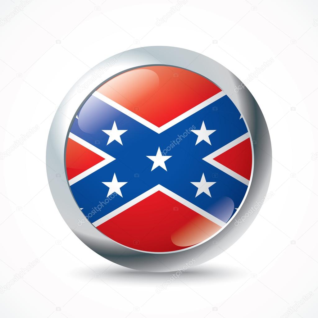 Confederate flag button