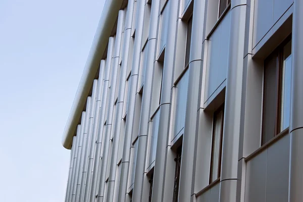 Upper part of the modern office building — Stock Photo, Image