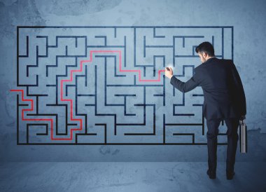 çözüm bir labirent