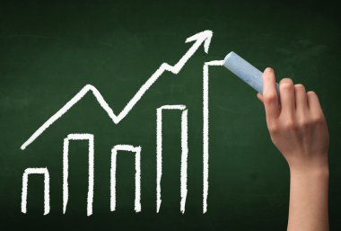 Tahtaya el çizimi grafiği