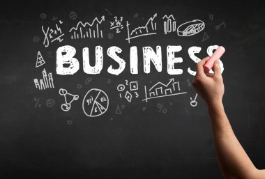 Tahtaya el yazısı işi.