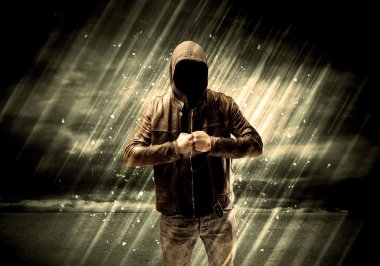 Sigara içen tehlikeli bir suçlu.