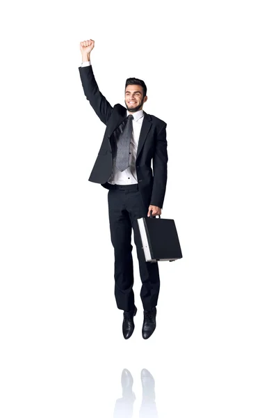 Hanging businessman concept — Stock Photo, Image