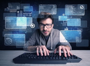 Web sitelerini Hack gözlüklü inek