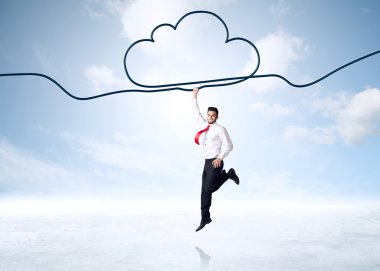 İşadamı kavramı asılı