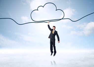 İşadamı kavramı asılı